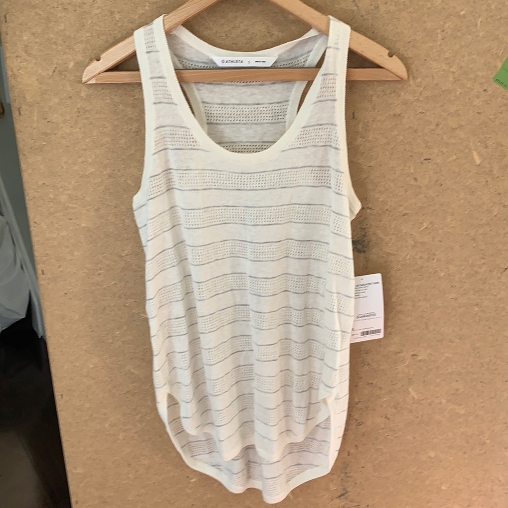 Athleta mix it up sweater tank small